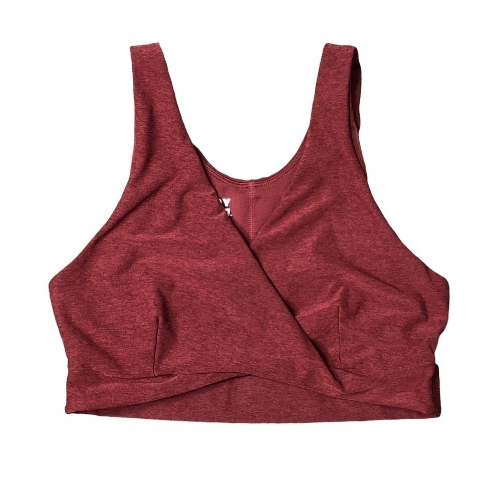 Joy Lab sports bra cross front pull-over style XXL